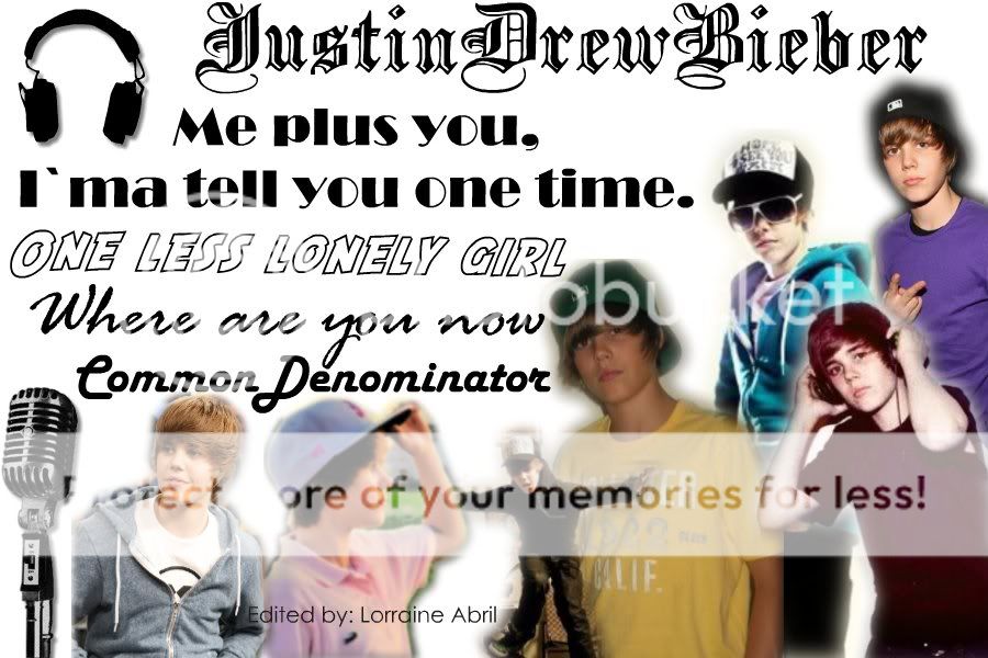 justin bieber gifts. JusTin Bieber to someone