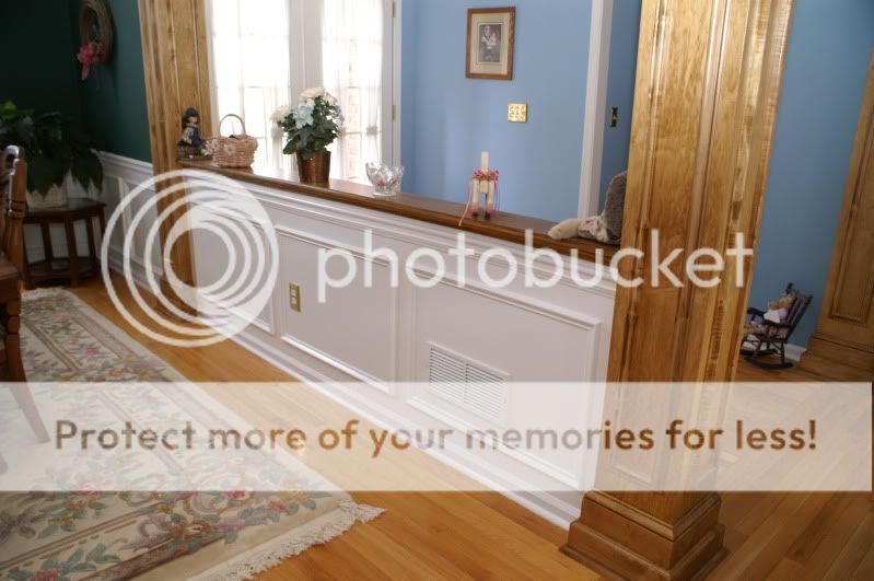 top moulding for a half wall DIY Home Improvement Forum