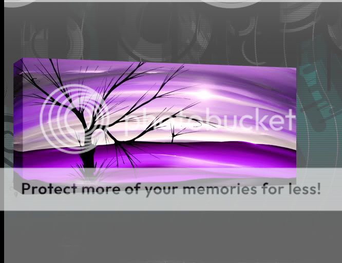 LARGE PURPLE CANVAS PICTURE MODERN LANDSCAPE PAINTING eBay