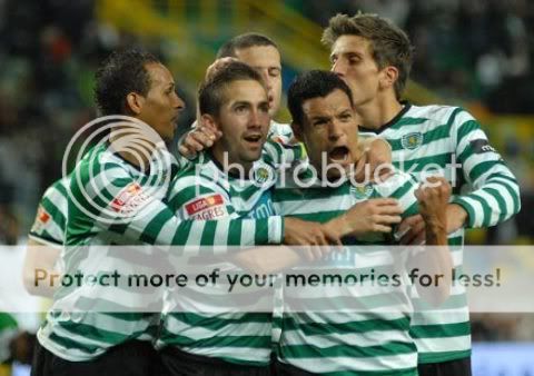 Festejos do Sporting frente ao Rio Ave