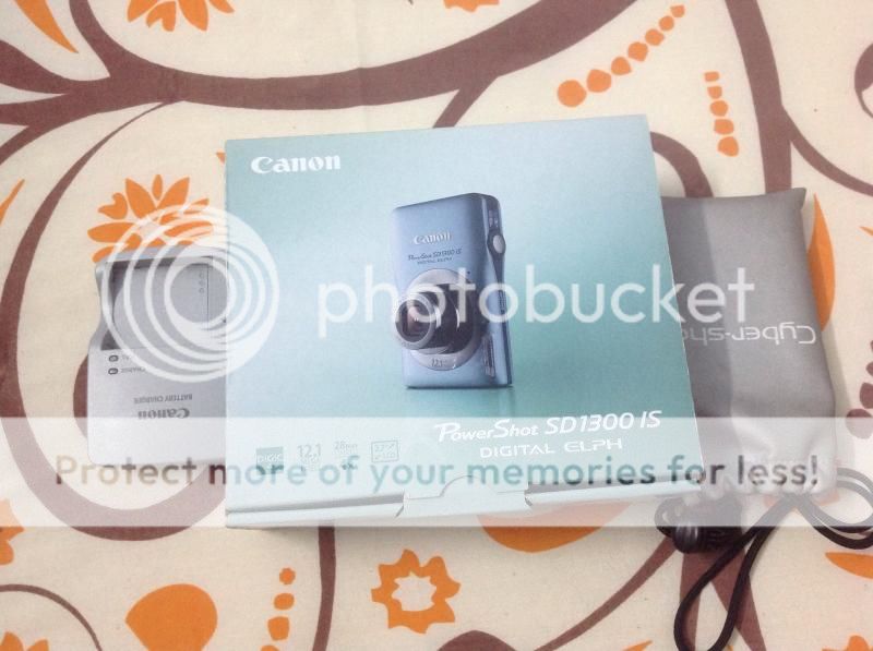 HCM - Q8 - Canon SD1300 IS mới 97% Fullbox 1000k! - 1